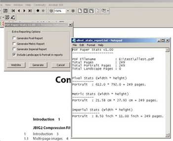 PDF Paper Stats screenshot 2