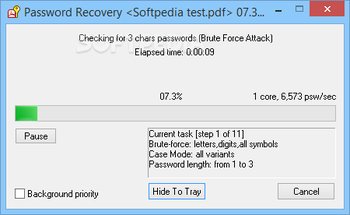 PDF Password screenshot 5