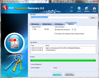 PDF Password Recovery screenshot 3