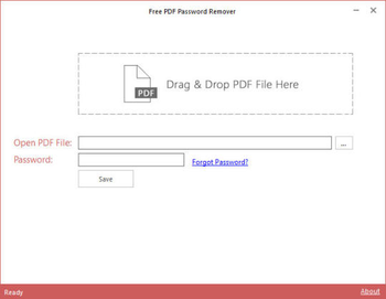 PDF Password Remover screenshot