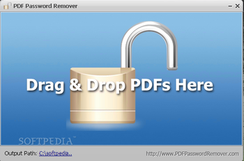 PDF Password Remover Portable screenshot