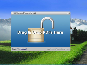 PDF Password Remover screenshot