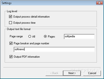 PDF Plain Text Extractor screenshot 2