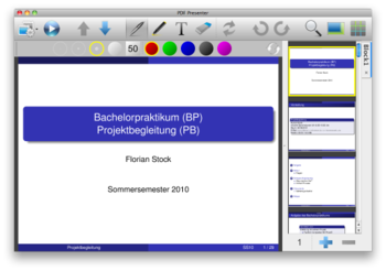 PDF Presenter screenshot