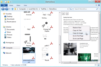 PDF Previewer for Windows 8 screenshot 4