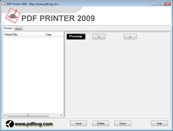 PDF Printer 2009 screenshot 2