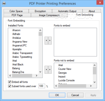 PDF Printer for Windows 8 screenshot 3