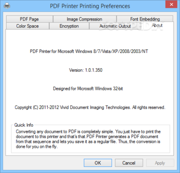 PDF Printer for Windows 8 screenshot 7