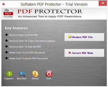 PDF Protector screenshot