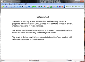 PDF Reader for Windows 7 screenshot