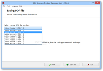 PDF Recovery Toolbox screenshot 3