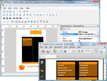 PDF Reports screenshot