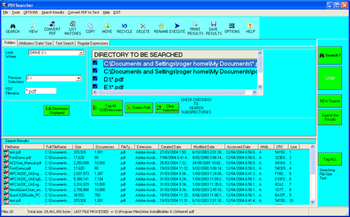 PDF Searcher screenshot