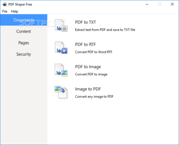 PDF Shaper Free screenshot