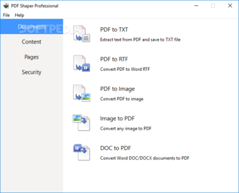 PDF Shaper Professional screenshot