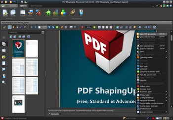 PDF ShapingUp Advanced screenshot