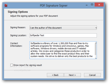 PDF Signature Signer screenshot 3