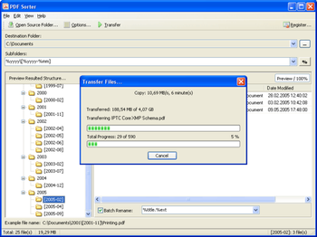 PDF Sorter screenshot 2