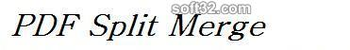 PDF Split Merge ActiveX screenshot 2