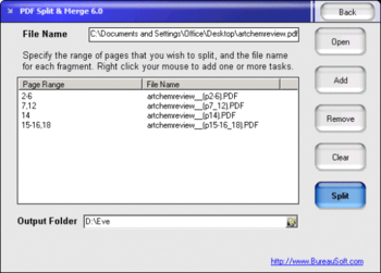 PDF Split & Merge screenshot 2