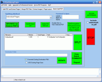 PDF Split Merge Pages screenshot 3