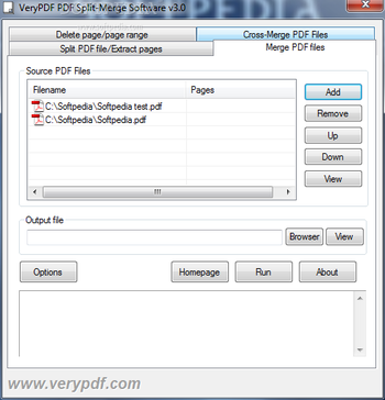 PDF Split-Merge screenshot 2