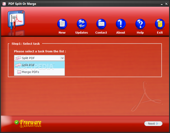 PDF Split Or Merge screenshot