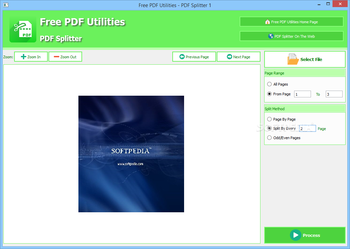 PDF Splitter screenshot