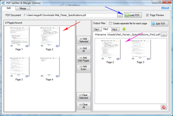 PDF Splitter & Merger screenshot