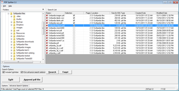 PDF Splitter screenshot