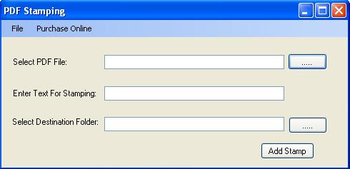 PDF Stamp Software screenshot 2
