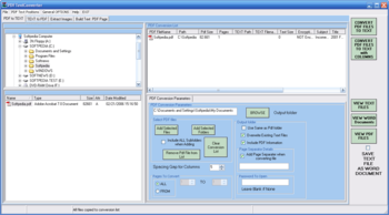 PDF Text Converter screenshot