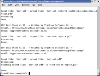 PDF Text Stamp screenshot 2