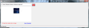 PDF Thumbnail Generator screenshot