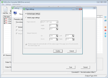 Pdf to Doc Converter 3000 screenshot 2