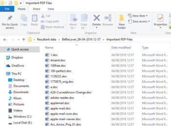 PDF to DOC Wizard screenshot 4