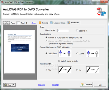 PDF to DWG Converter screenshot 3