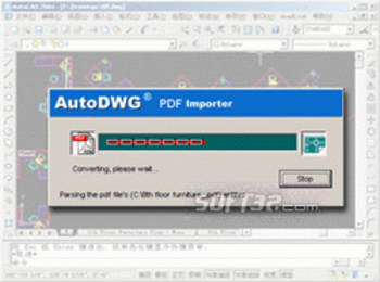PDF to DWG Converter Stand-Alone 2011.07 screenshot 2
