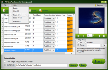 PDF to ePub Converter screenshot 3