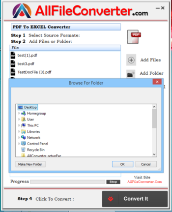 PDF to Excel Converter screenshot 2