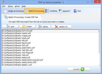 PDF to Excel Converter screenshot 5
