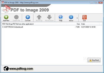 PDF to Image 2009 screenshot 2