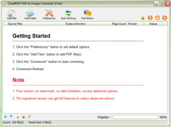 PDF to Image Converter screenshot