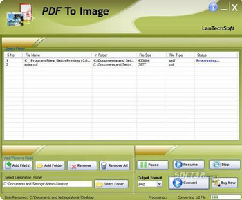 PDF To Image Creator screenshot 2