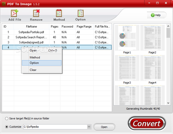 PDF to Image screenshot