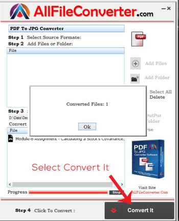 PDF to JPEG Converter screenshot 2
