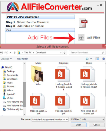PDF to JPEG Converter screenshot 3
