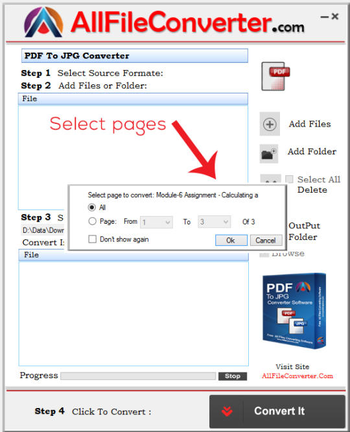 PDF to JPEG Converter screenshot 4