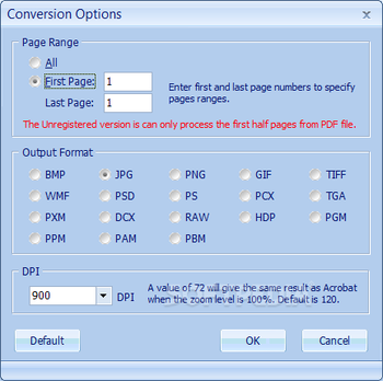 PDF To JPEG Converter Pro screenshot 2