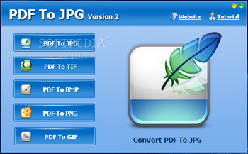 PDF To JPG screenshot